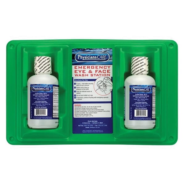 Physicianscare Double 16Oz Eyewash Station 24-102-001 - main